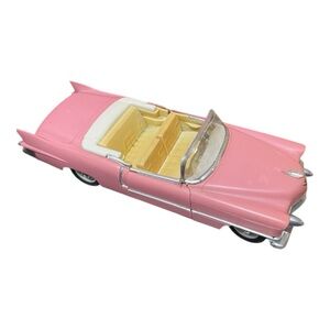 Vintage Pink Cadillac Eldorado Convertible Diecast Car 🩷🚗 1950s‎